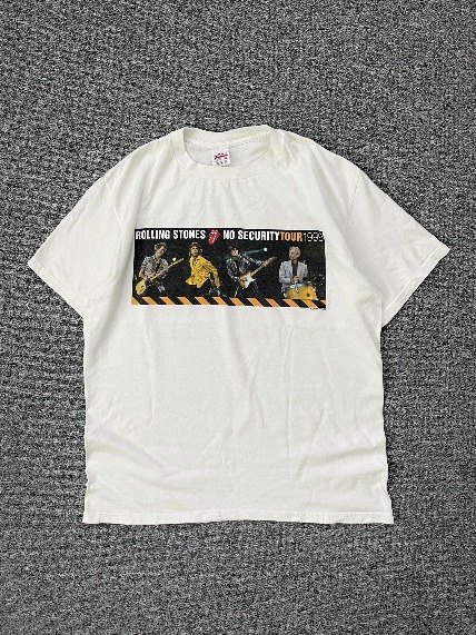 1999 Rolling Stones No Security Tour T-shirt XL USA Made