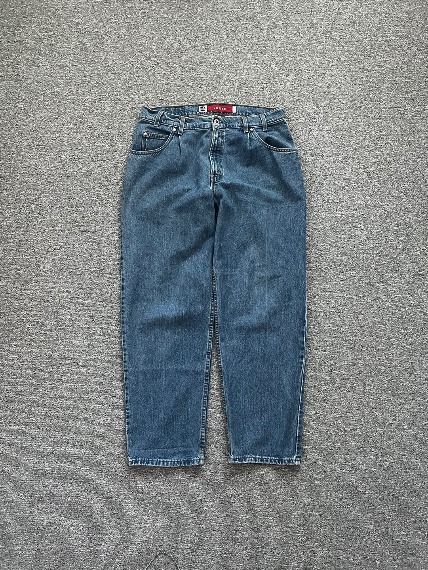 1990s LEVI&#039;S Silvertab Loose Fit Denim Pants 36x30 USA Made