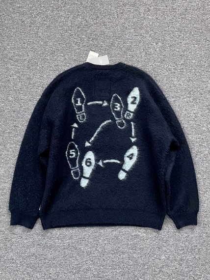SSZ by BEAMS Dance Step Mohair Knit Navy L