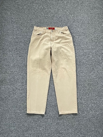 1990s LEVI&#039;S Silvertab Loose Fit Denim Pants 34x30 USA Made