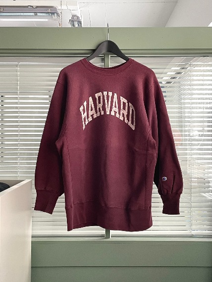 1980s CHAMPION Reverse Weave Sweatshirt Harvard Univ. XL