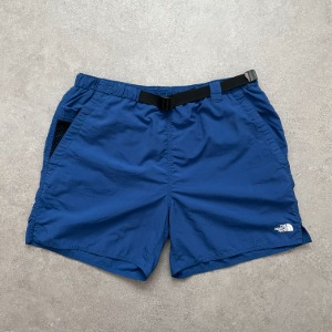 1990s The North Face Nylon Shorts Blue L