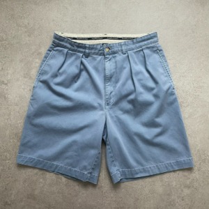 1990s Polo Ralph Lauren Chino Shorts Blue 32