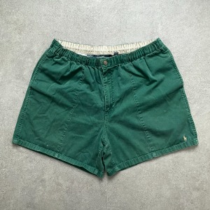 1990s Polo Ralph Lauren Cotton Shorts Green M