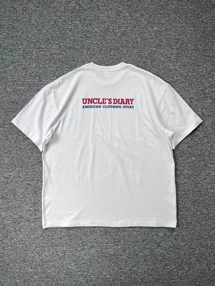 Uncle&#039;s Diary Logo T-shirt White