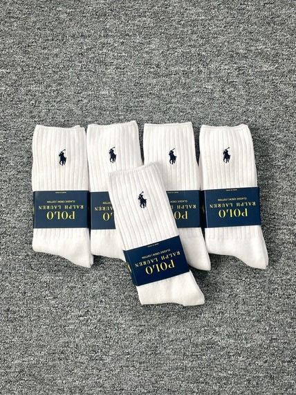 POLO RALPH LAUREN Classic Socks White 1-pack