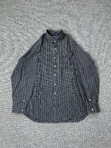 1990s POLO RALPH LAUREN Oxford Big Shirt Multi Check XL