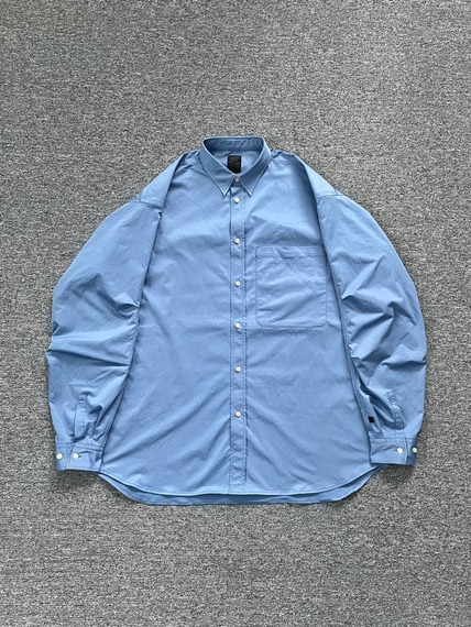 DAIWA PIER 39 Tech Regular Collar Shirt Blue L