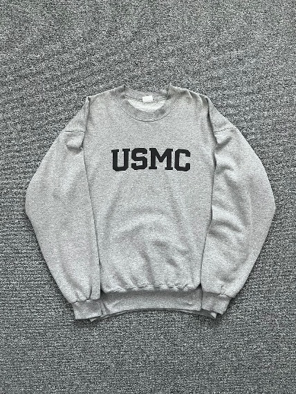 1990s USMC Sweatshirt L USA Made